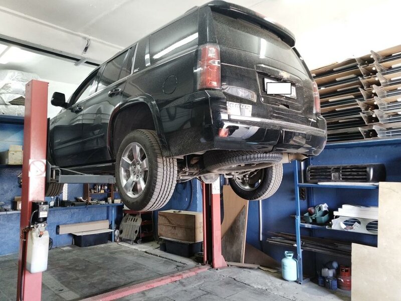 Chevrolet Tahoe ремонт автокондиционера